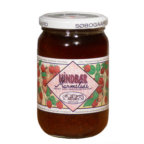 Hindbærmarmelade Ø fra Søbogaard