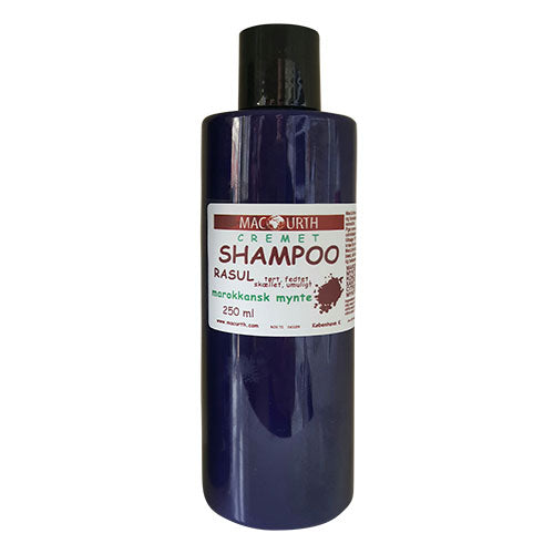 Rasul cremeshampoo mynte fra MacUrth