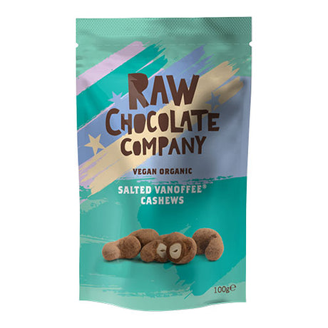 Rå chokolade cashewnødder Vanoffe Ø fra The Raw Chocolate Company