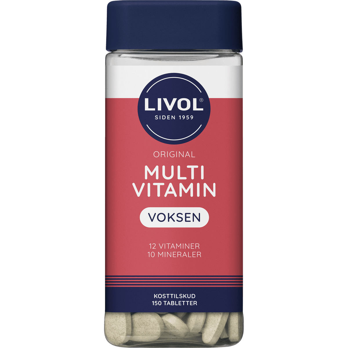 Livol Multivitamin Voksen | 150 tabletter