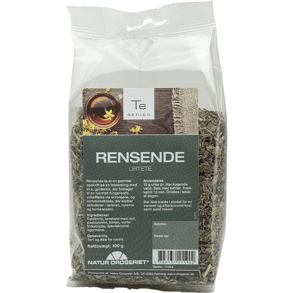 Natur-Drogeriet Rensende Te | 100 g fra Natur-Drogeriet