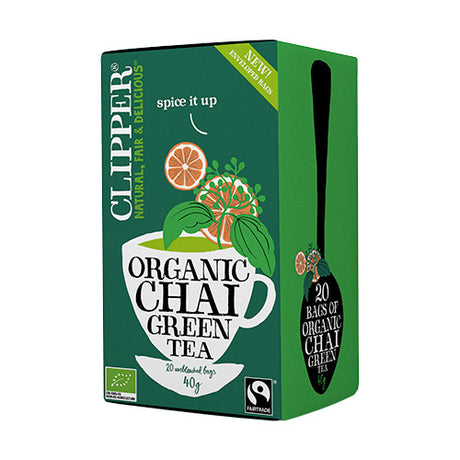 Grøn Te Chai Ø Clipper fra Clipper