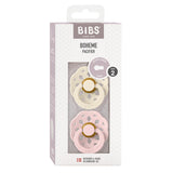 BIBS Boheme Latex Size 2 Ivory/Blossom 2 PACK