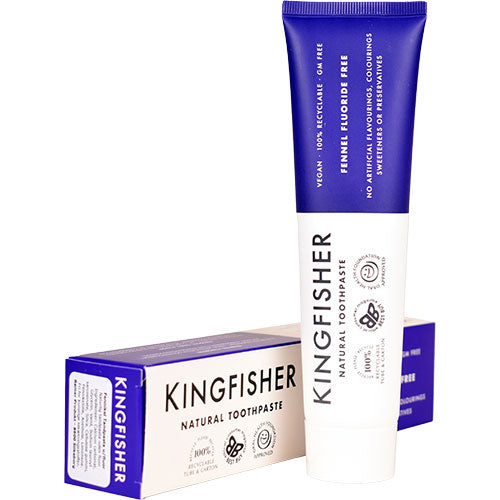 Tandpasta Fennikel u. fluor fra Kingfisher Toothpaste
