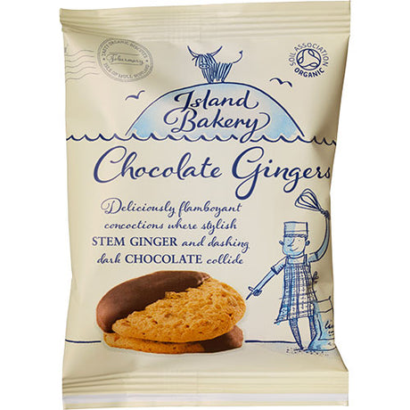 Chocolate Gingers cookies (2-pak) Ø fra Island bakery