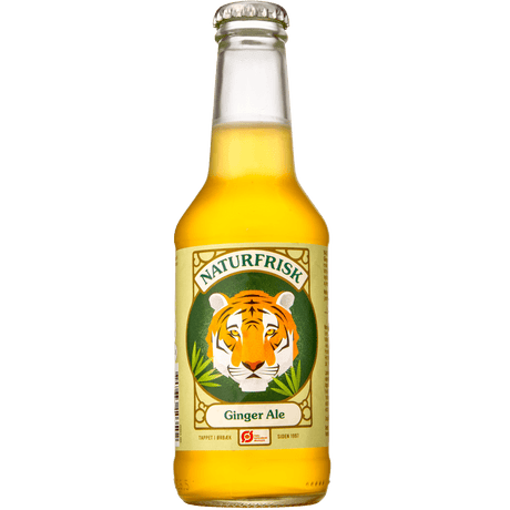 Naturfrisk Gingerale Sødet M. Frugt Økologisk | 250 ml fra Naturfrisk