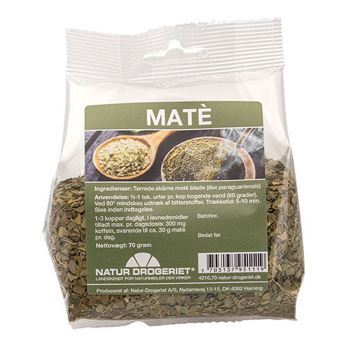 Mate fra Natur-Drogeriet