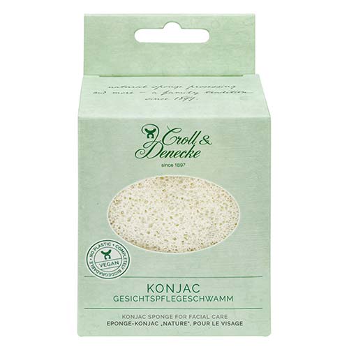 Konjac svamp t. ansigt fra Croll & Denecke