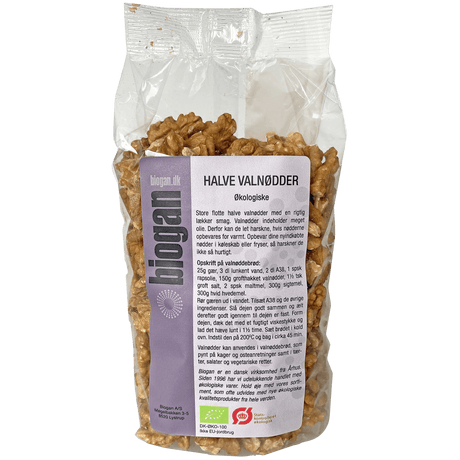 Biogan Økologiske Valnødder | 500 g fra Biogan