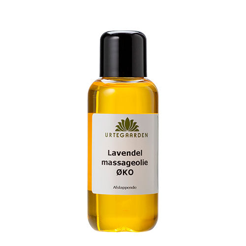Lavendel massageolie ØKO fra Urtegaarden