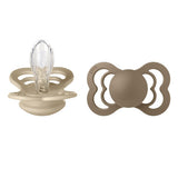 BIBS Supreme Silicone Size 2 Vanilla/Dark Oak 2 fra BIBS