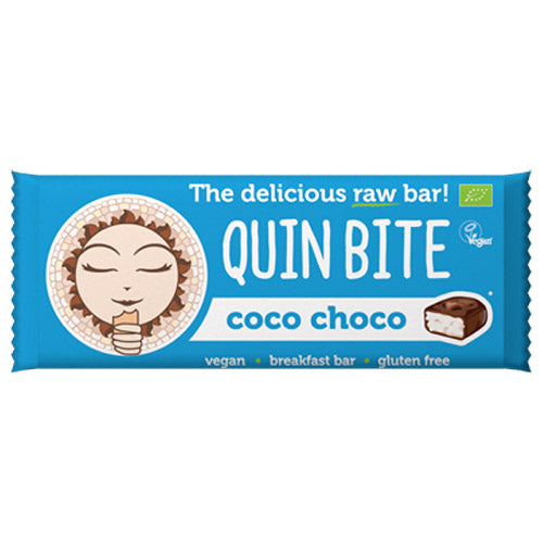 Kokos choko bar Ø - Quin Bite fra Quin Bite