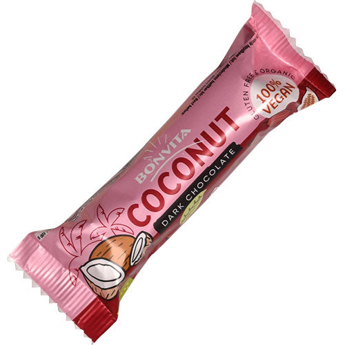 Kokosbar med mørk chokolade Ø fra BonVita