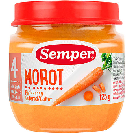 Gulerodsmos 4 mdr. fra Semper
