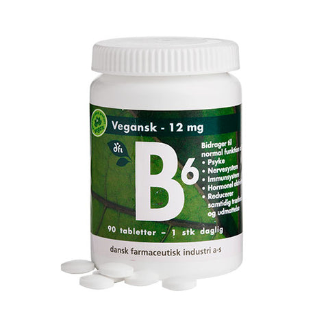 B6 12mg vegansk fra DFI- Serien