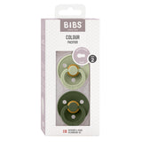 BIBS Colour Latex Size 2 Sage/Hunter Green 2 PACK fra BIBS