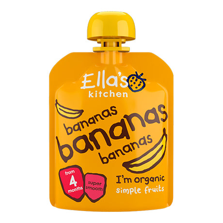 Babymos med banan 4 mdr Ø fra Ellas Kitchen