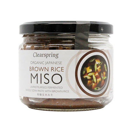 Miso Brown Rice Ø i glas fra Clearspring