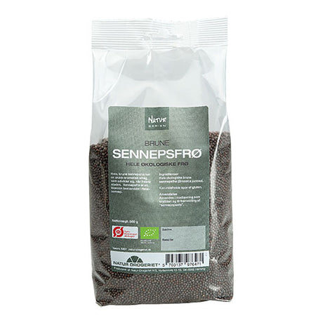 Brune Sennepsfrø Ø fra Natur-Drogeriet