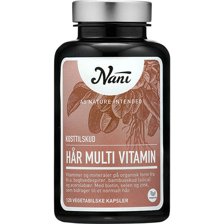 Nani Hår Multivitamin | 120 kapsler fra Nani