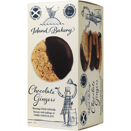 Island bakery Chocolate Gingers Cookies Økologisk | 133 g fra Island bakery