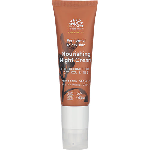 Nourishing Night Cream Rice & Shine fra Urtekram