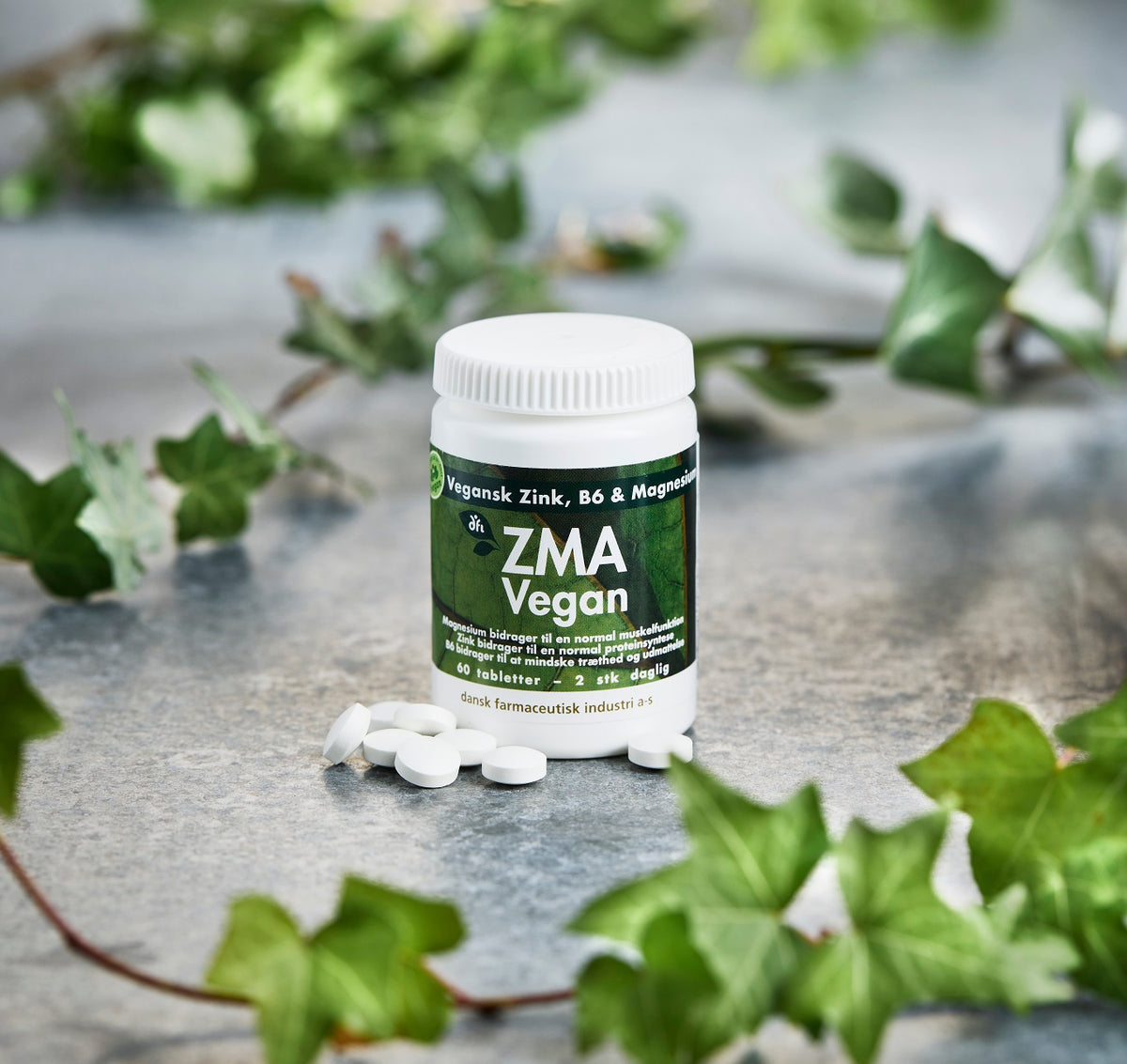 Grønne dfi vitaminer ZMA Vegan | 60 tabletter fra Grønne dfi vitaminer