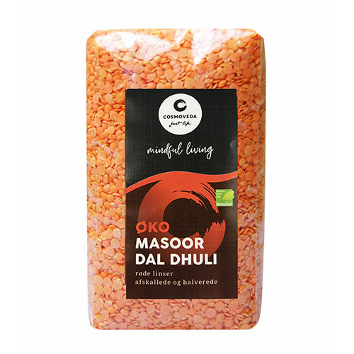 Røde linser (Masoor Dal) Ø fra Cosmoveda