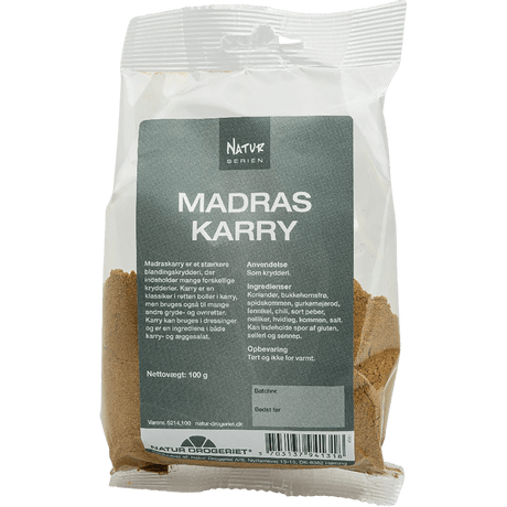 Natur-Drogeriet Karry Madras Stærk | 100 g
