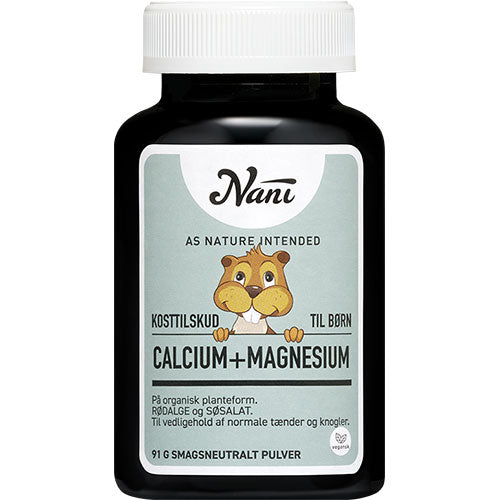 Nani Calcium+magnesium Børn | 91 g fra Nani