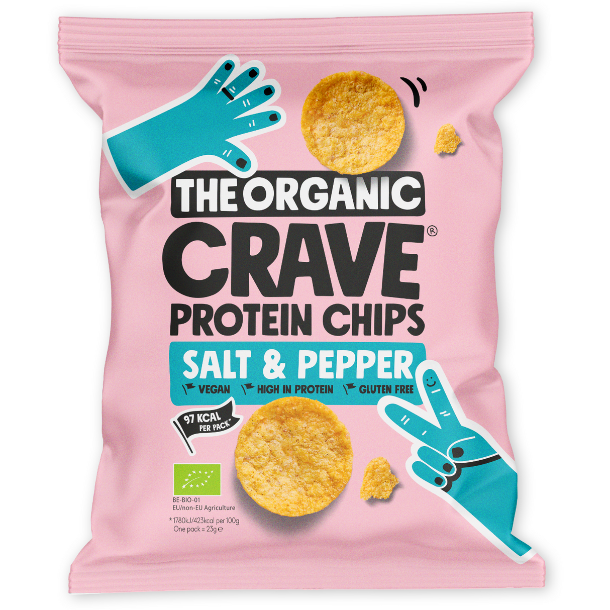 Protein chips m. salt & peber Ø
