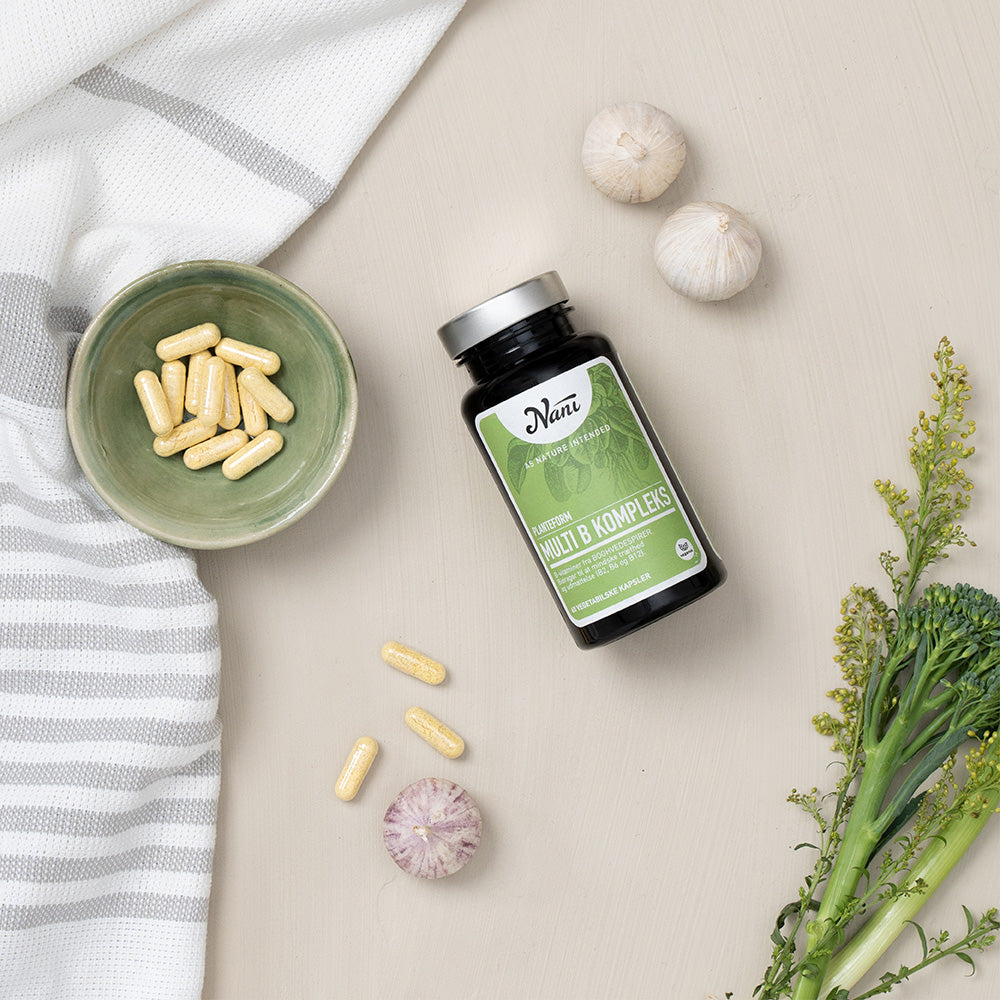 Nani Multi B-vitamin | 60 kapsler fra Nani