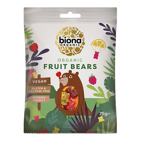 Vingummi bamser Ø fra Biona Organic