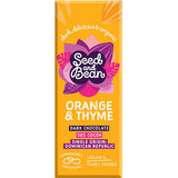 Mørk Chokolade 58% Appelsin & Timian Ø fra Seed & Bean