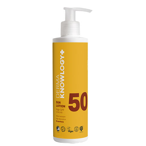 DermaKnowlogy+ Sun Lotion SPF50 fra MDerma