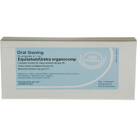 Equisetum/Uretra organocomp fra Vala Pharma