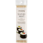 Sushi måtte af bambus