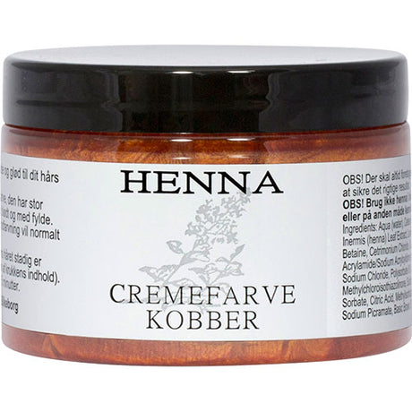 Henna cremefarve kobber fra Henna