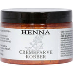 Henna cremefarve kobber