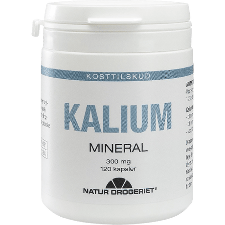 Natur-Drogeriet Kalium | 120 kapsler fra Natur-Drogeriet