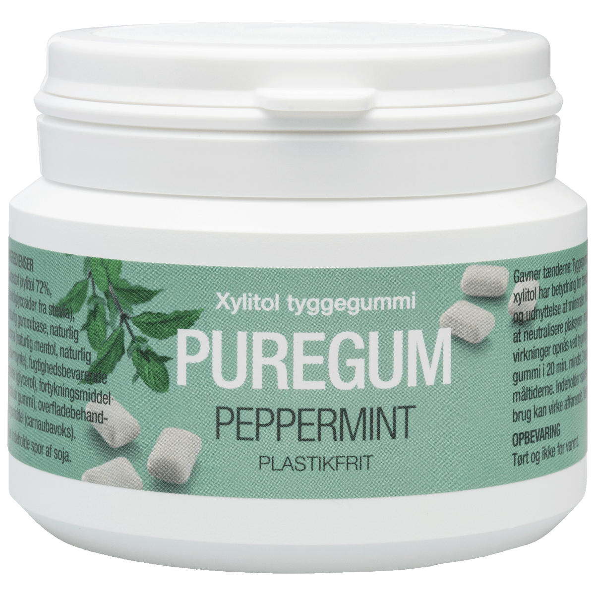 Natur-Drogeriet PureGum | Peppermint fra Natur-Drogeriet