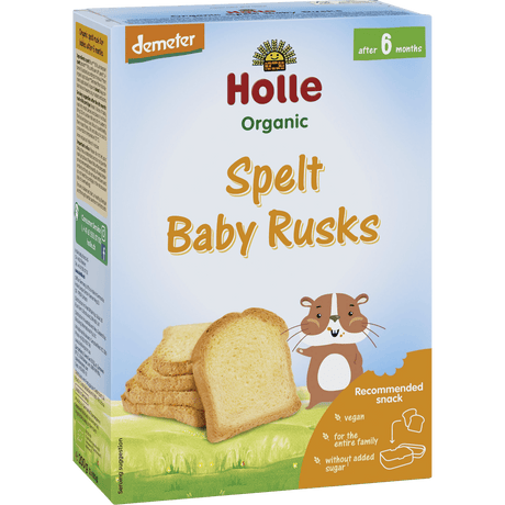 Holle Spelt Tvebakker Til Baby Økologisk | 200 g
