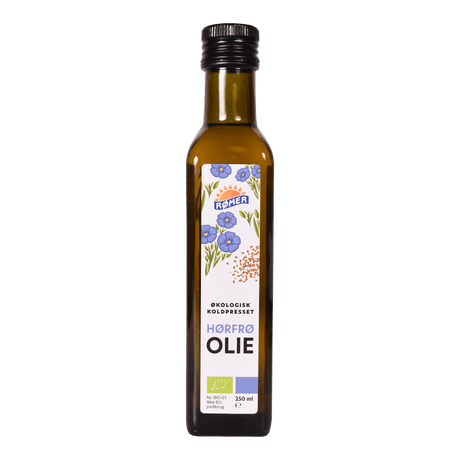 Rømer Hørfrøolie Koldpresset Økologisk | 250 ml