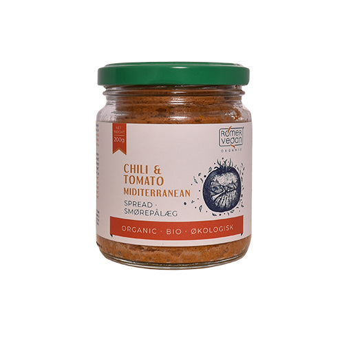 Smørepålæg Chili & Tomato Miditerranean Ø fra Rømer