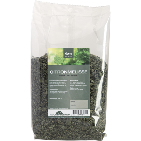 Citronmelisse - tørret og skåret. fra Natur-Drogeriet