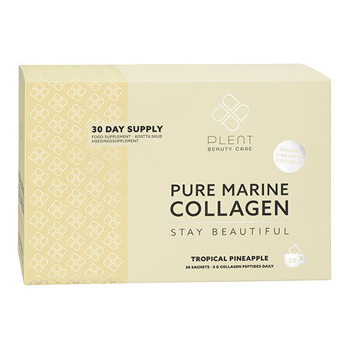 Pure Marine Collagen Tropical Pineapple 30 x 5 gr fra Plent