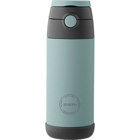 AYA&IDA Kids Straw Bottle | Mint Green fra AYA&IDA