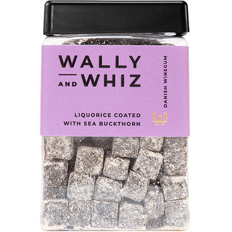 Wally and Whiz Vingummi Lakrids med Havtorn | 240 g fra Wally and Whiz