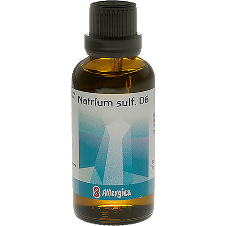 Natrium sulf. D6 Cellesalt 10 fra Allergica