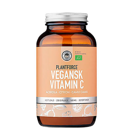 Vitamin C Vegansk Ø fra Plantforce